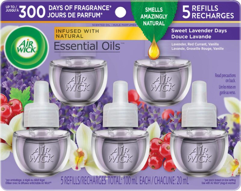 Air Wick Essential Oils Refill, 5-pk